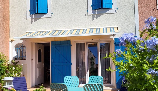 Sunny villa near Gruissan Village, Beach and Port