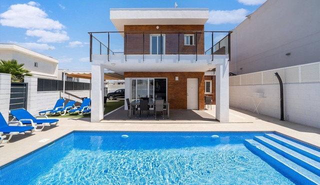 Sunny Villa with Private Pool