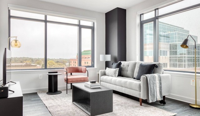 Sunny Virginia Square 1BR w/Gym & W/D, steps to Metro, by Blueground
