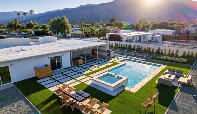 Sunny Vista | Pool + Spa w/Mountain Views