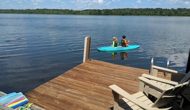 Sunrise Cottage on Lake Gaston is great for families and fishermen alike!