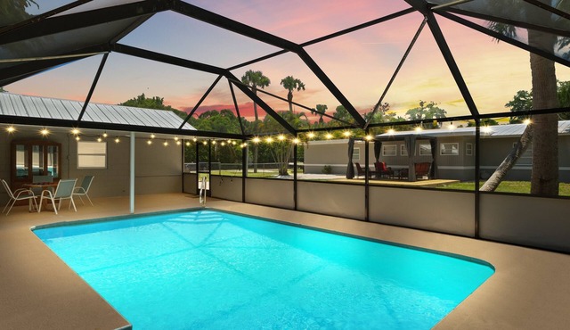 Sunrise Escape – Family-Friendly Fort Pierce Home w/Heated Pool & Game Room
