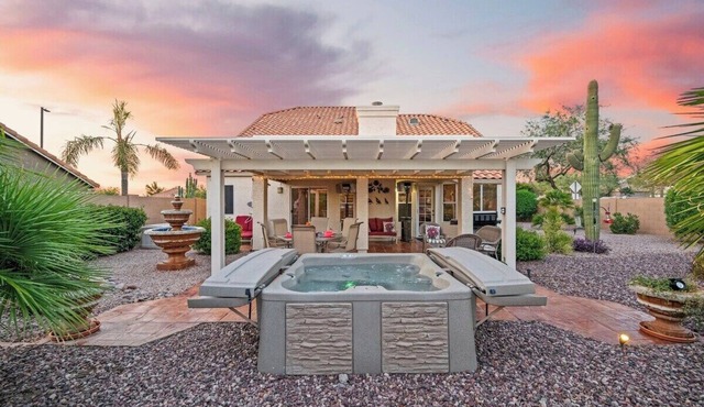 Sunrise Mountain | Outdoor Oasis, Hot Tub, Close to Hiking