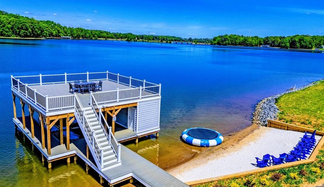 Sunrise Point Lakefront Lake Anna, Beach, Dock