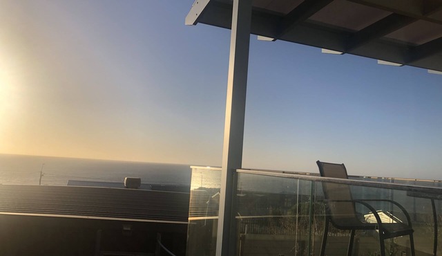 Sunset and Ocean view beach house