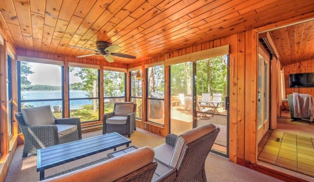 Sunset Bay on Birch Island Lake