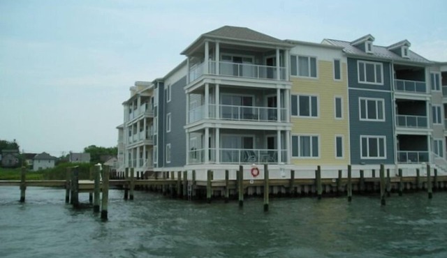 Sunset Bay Villas at Chincoteague Island Virginia - direct water front