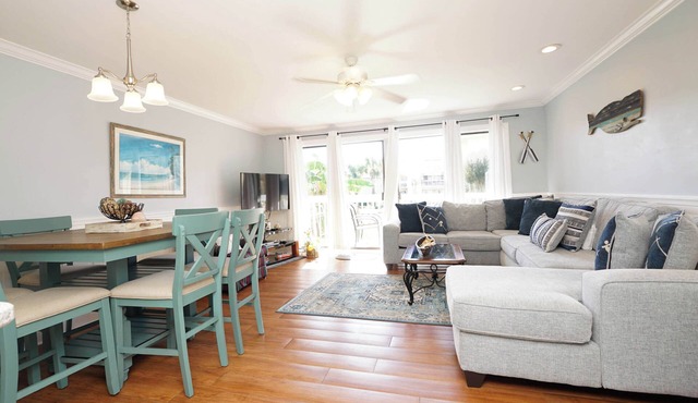 Sunset Golf Retreat | Cozy 2BR Near Pool & Beach