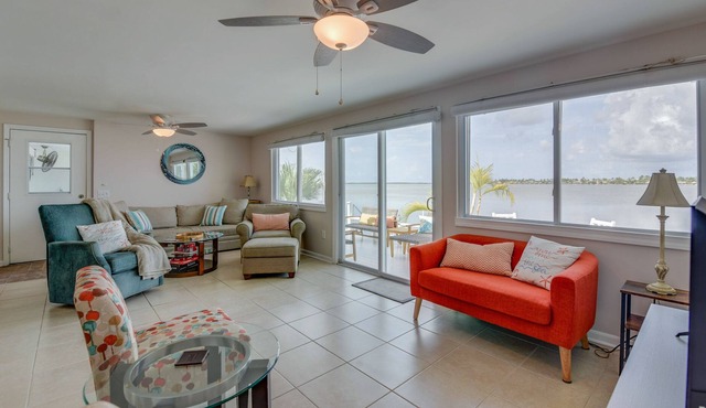 Sunset Harmony | Oceanfront home in Key West with dock, bar & amazing view