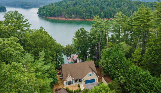 Sunset Haven on Lake James | Private Dock, Fire Pit & Game Room!