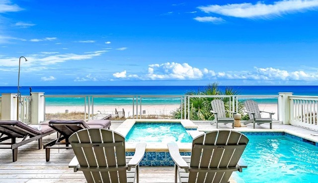 Sunset House | Gulf-View Retreat with Private Pool