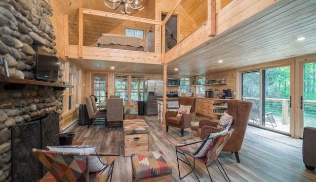 Sunset Lake Cabin in Ripley, NY