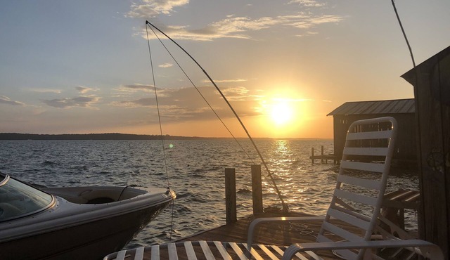 Sunset Landing- Sunsets, water, peace and tranquility