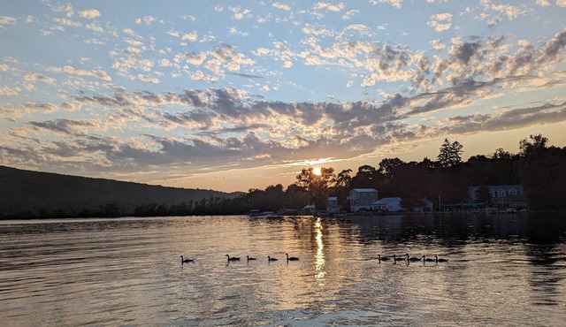 Sunset Lover's Dream! Lakefront Cottage on Otisco!