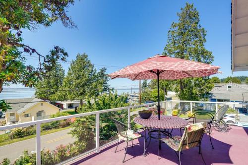Sunset + Ocean Views: Serene Camano Escape