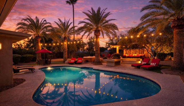 Sunset Palms-Pool, Spa & Sports Court-Scottsdale