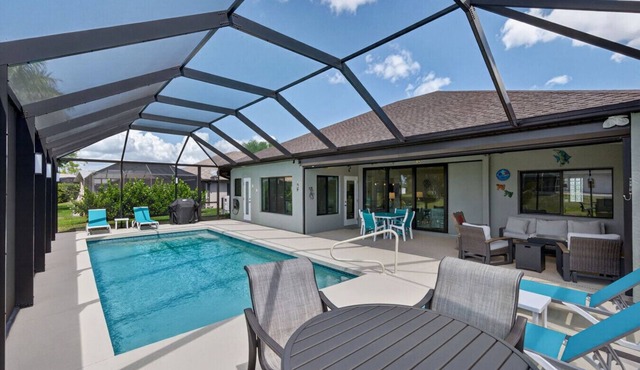 Sunset Retreat with heated pool
