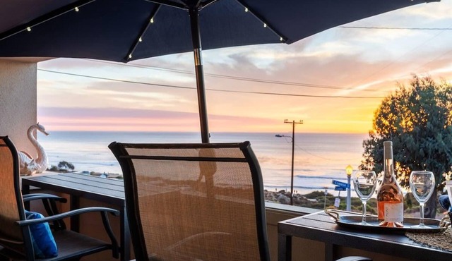 Sunset Serenity On The Cliffs | Balcony| Oceanview