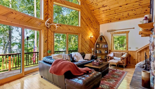 Sunset Serenity on Kego Lake: Lakefront, Private, Sauna, Fishing, Fully Stocked!