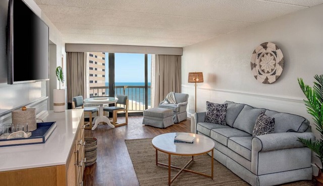 Sunset Suite, Ashore Resort & Beach Club, Scenic Ocean Views, Beachfront Access