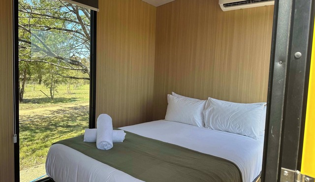 Sunset Tiny House at Bluebush Estate X by Tiny Away