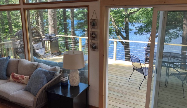 Sunset View Pemaquid Lake Cottage in the Heart of the Midcoast Region
