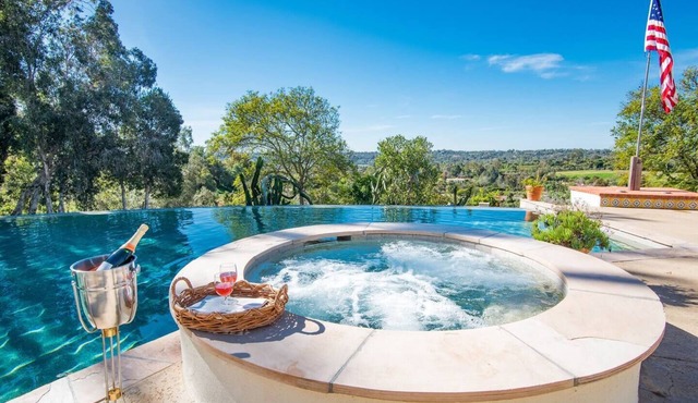 Sunset views, Quiet Setting, Gardens, and Resort-like Pool and Spa.