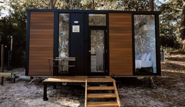 Sunset Vine at Wonganella Estate 1 by Tiny Away