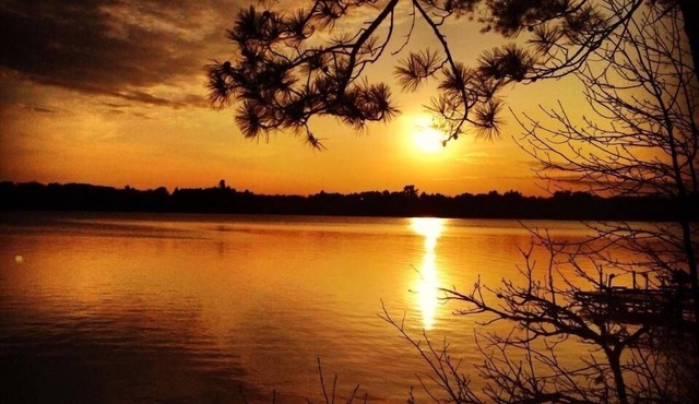 Sunsets and Swimming.what more could you ask for?