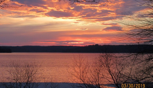 Sunsets from Lakefront on Lake Wallenpaupack with Dock for your boat.