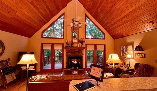 Sunsets in the Smokies. Secluded but not remote. 10 minutes north of Franklin.