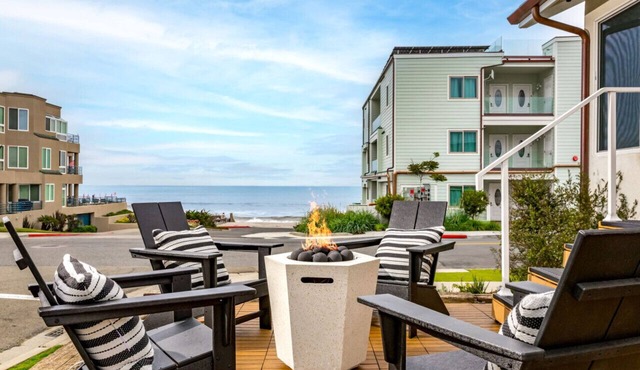 Sunsets, Ocean & watch the Dolphins! SPA, BBQ, Fire Pit, EV Charger, Pets Ok