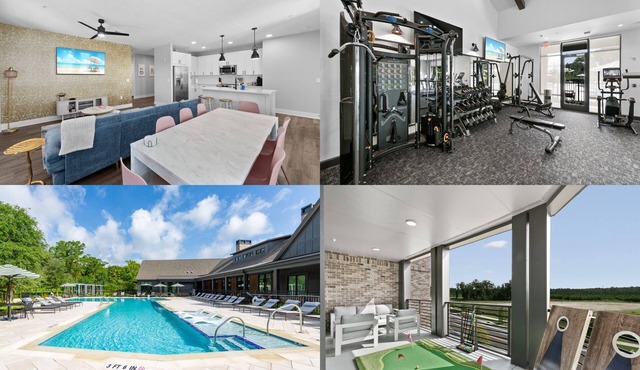 Sunshine Escape for up to 16: 7BR/6BA, Pool & Gym