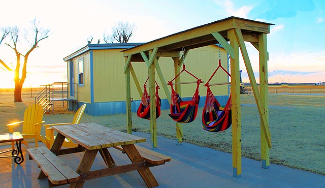 Sunshine Farm & Barn, Silo-Top Gazing Deck, Hammock Hub