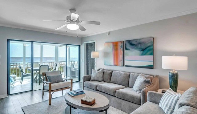 Sunshine Manor condo w/private beach access