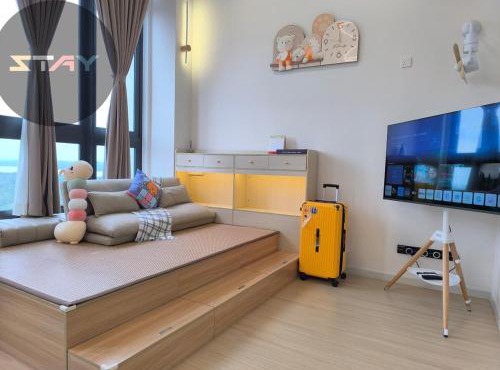 Sunway Grid 2BR Modern Cozy Tatami Netflix BySTAY