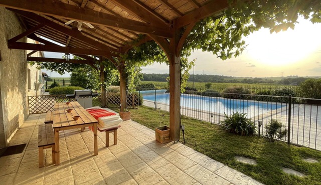 Superb property in the middle of the vineyards