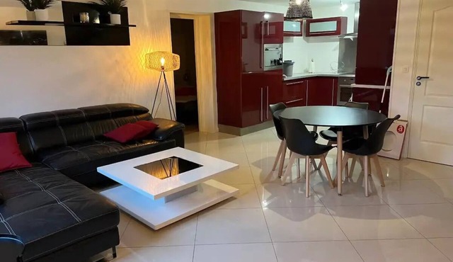 Super apartment 50m² with garden - V2