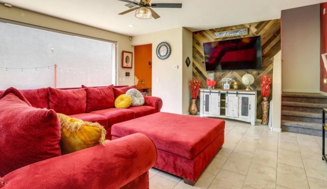 Super bowl ready! House is equipped w/electric car charging