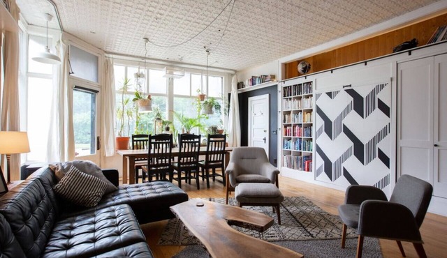 Super Cool Storefront House with Sauna!