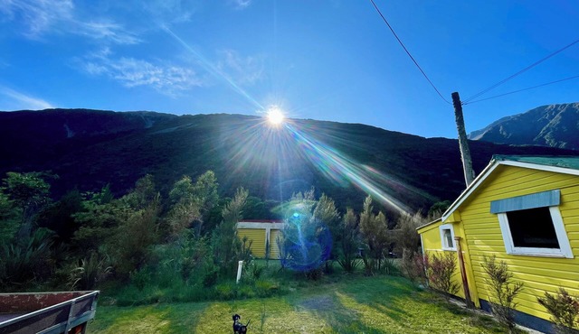 Super Cosy Basic Alpine Hut in the Middle of Alps & National Park. Great Scenery