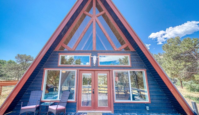 Super Cozy A-Frame in Howard, Colorado