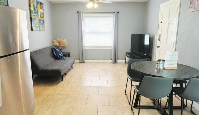 Super Cute & Cozy Home Near Everything With Fenced Back Yard, TV, A C, W/D