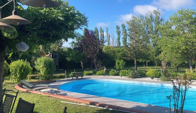 Superb house with large swimming pool in a quiet location 15 minutes from Toulouse!