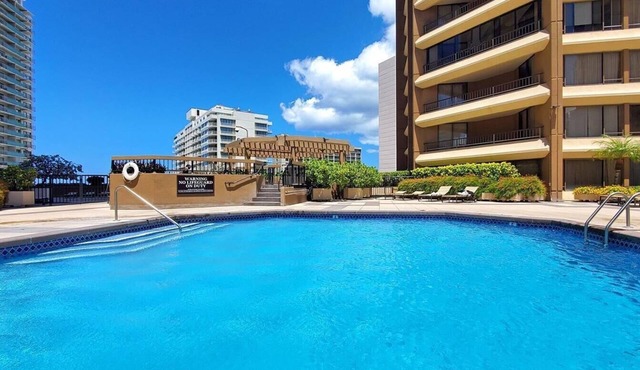 Super location, free parking, 24hr security.