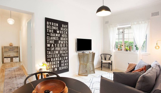 Super tranquil 2BR unit only 3mins from the Beach!