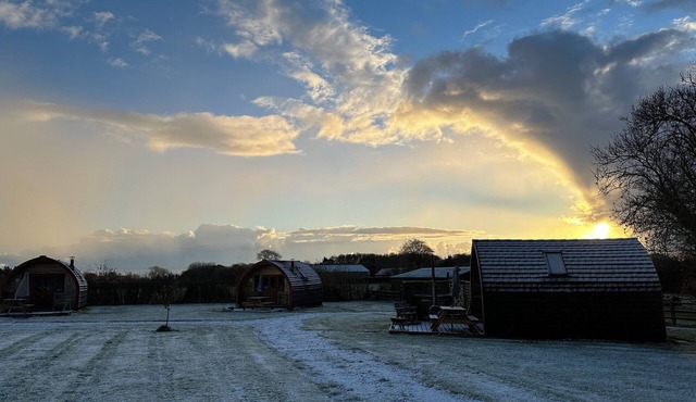 Superb 1-bedroom cabin near Driffield in the heart of the Yorkshire Wolds