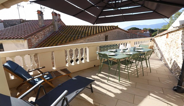 Superb 3-star house with terrace just minutes from the beaches