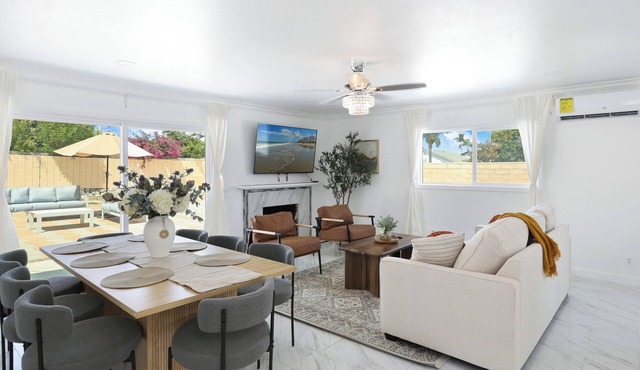 Superb 4-bedroom house with AC in Huntington Beach