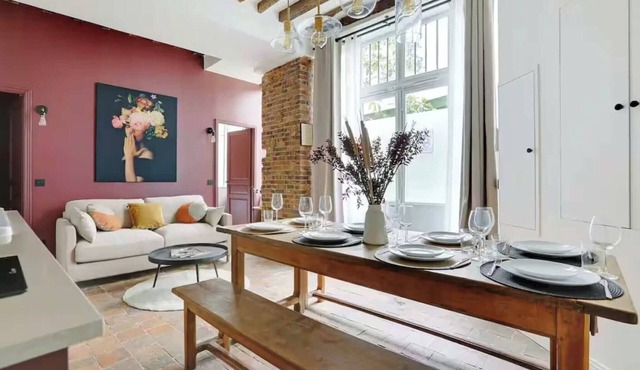 Superb air-conditioned apartment in the center of Paris/Le Marais